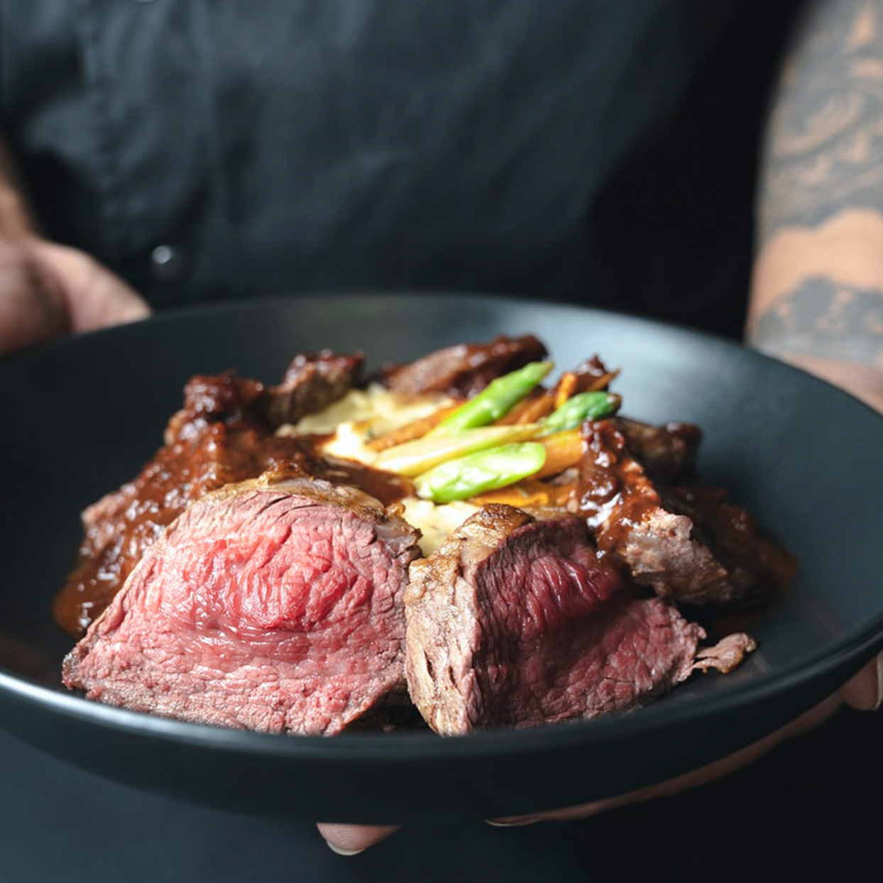 RIBEYE STEAKS COOKED IN THE OVEN