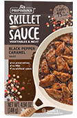 Black pepper caramel sauce