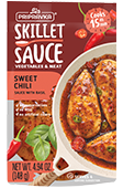 Sweet chili sauce with basil